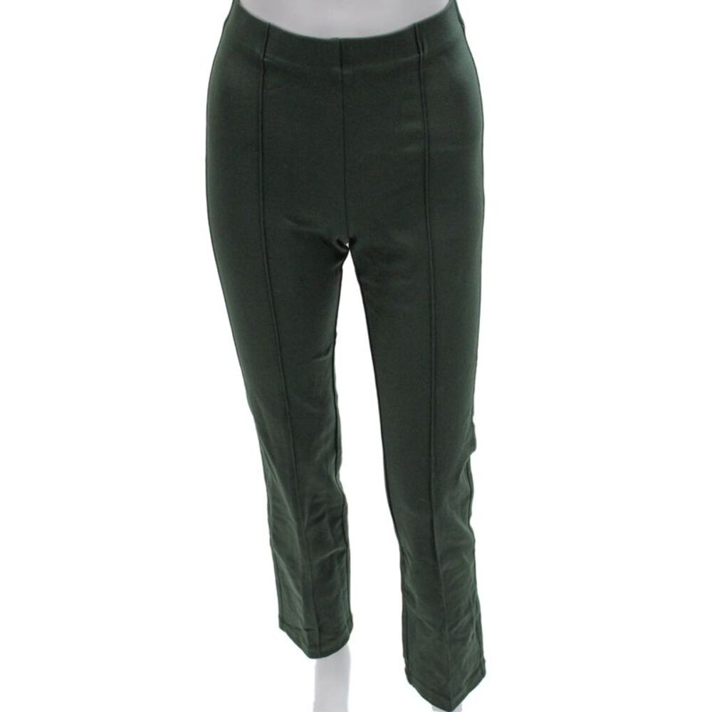 Banana Republic Women Dress Pants Green Rayon Pull On Size S